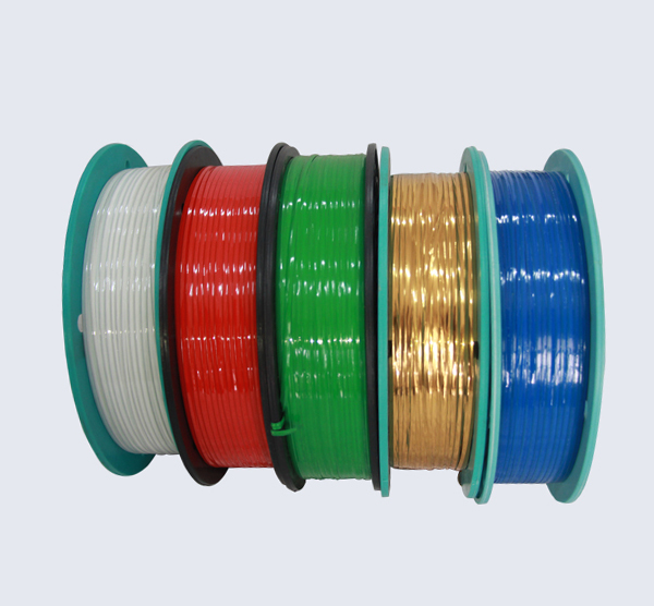 PET彩色扎丝卷盘可定制各种颜色 PE塑料扎口线